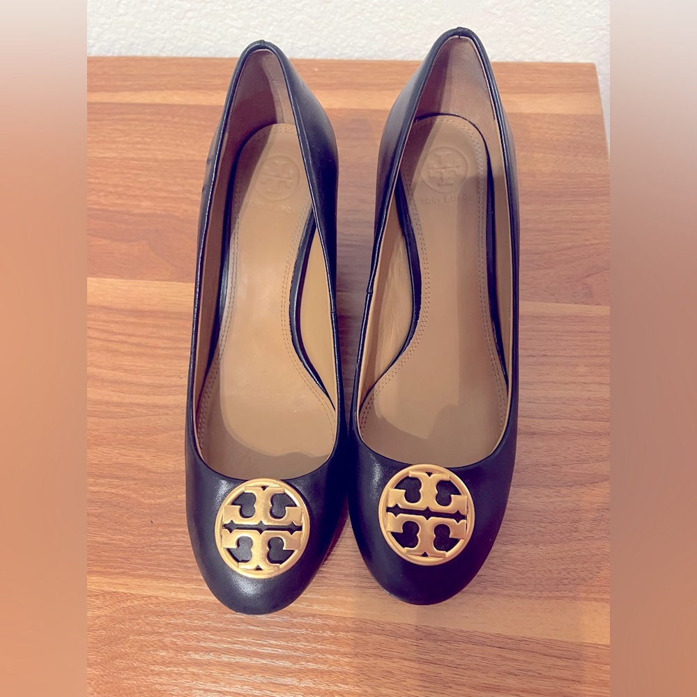 Tory Burch Leather wedges